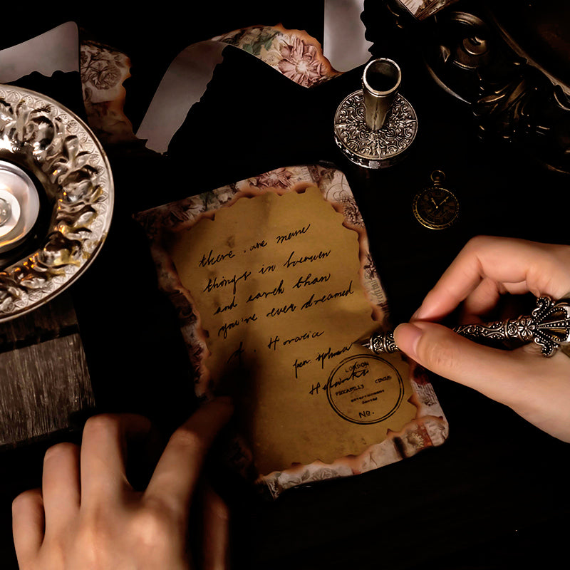 X-Files Retro Burnt Edge Washi Tape b3