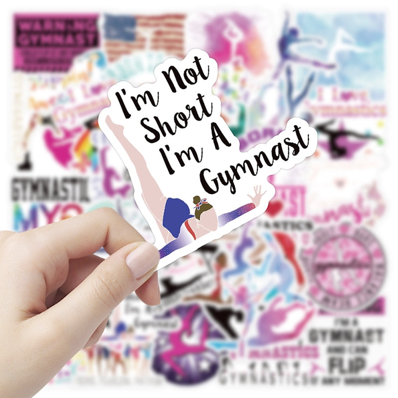 Yoga and Sprots Symbols Vinyl Sticker b3