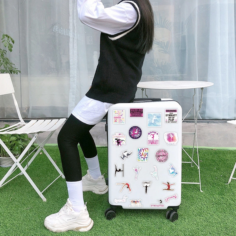 Yoga and Sprots Symbols Vinyl Sticker b4