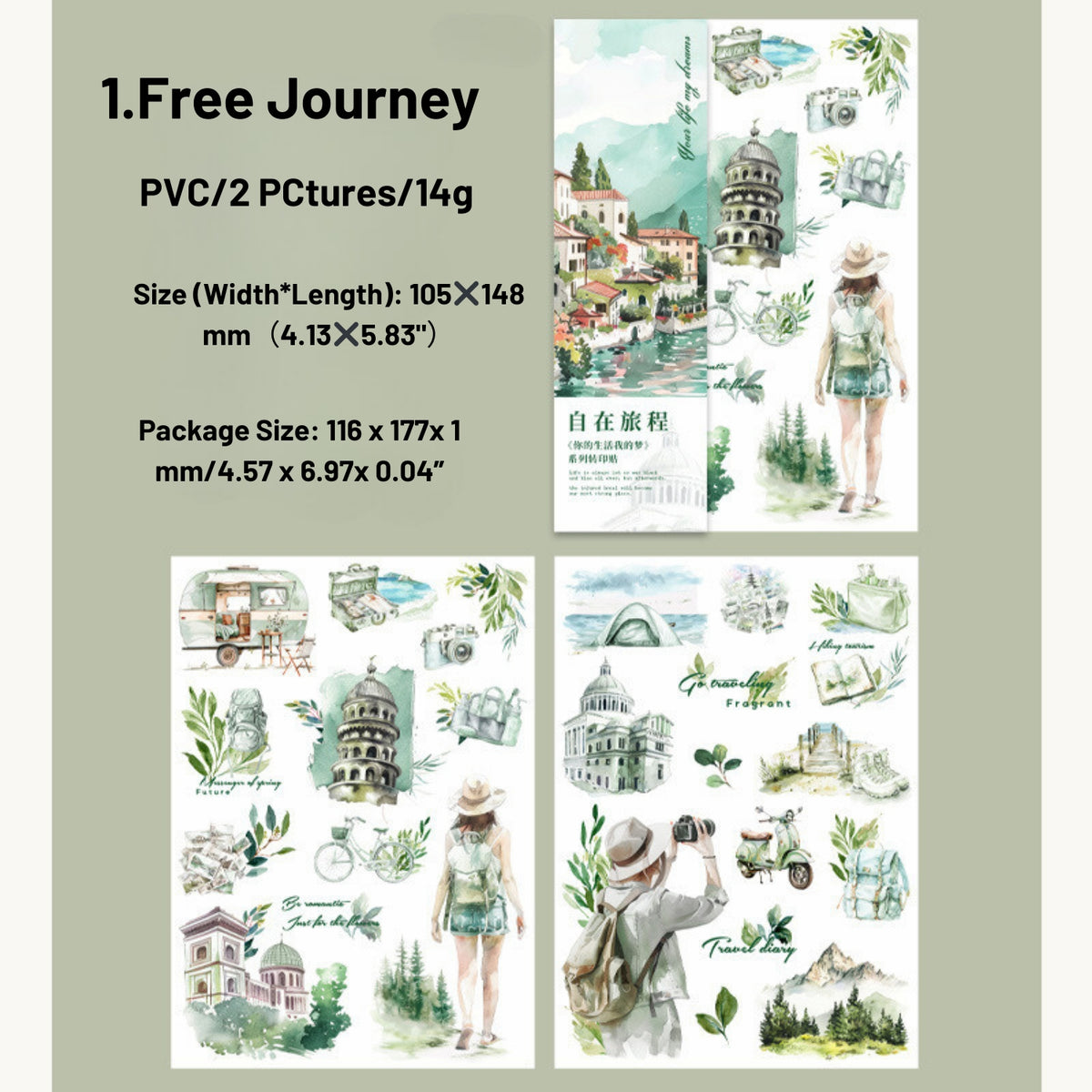 Your Life My Dream Series DIY Transfer Stickers 1