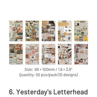 6. Yesterday's Letterhead