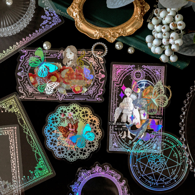 1Shining Starlight Holographic Frame PET Sticker Pack b2