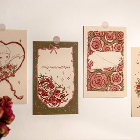 30 Boxed Rose Postcards 2