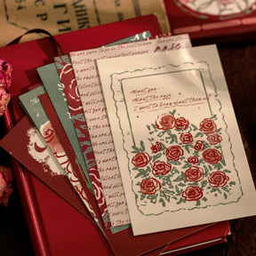 30 Boxed Rose Postcards 3