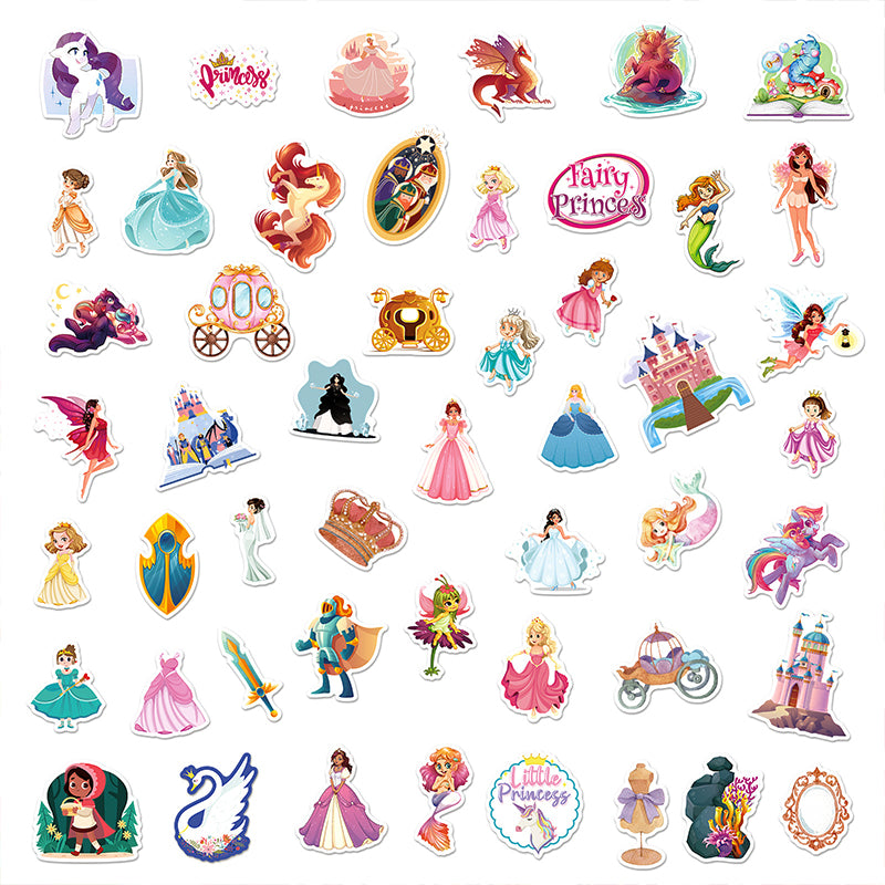50 Fairy Princess Stickers 1