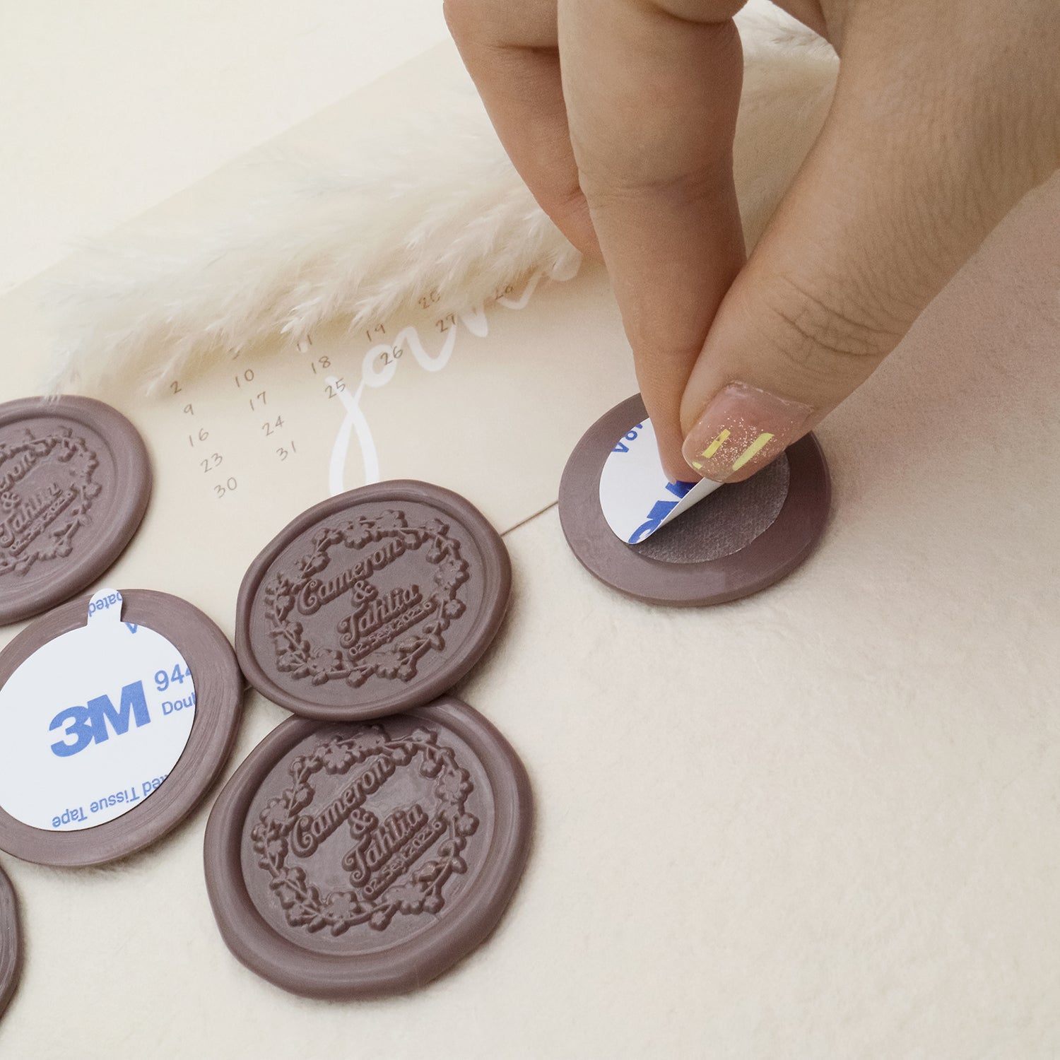 Custom Logo Wax Seal Stickers, Business Logo Self Adhesive Wax Seals,  Custom Branded Wax Stickers - Stamps - AliExpress