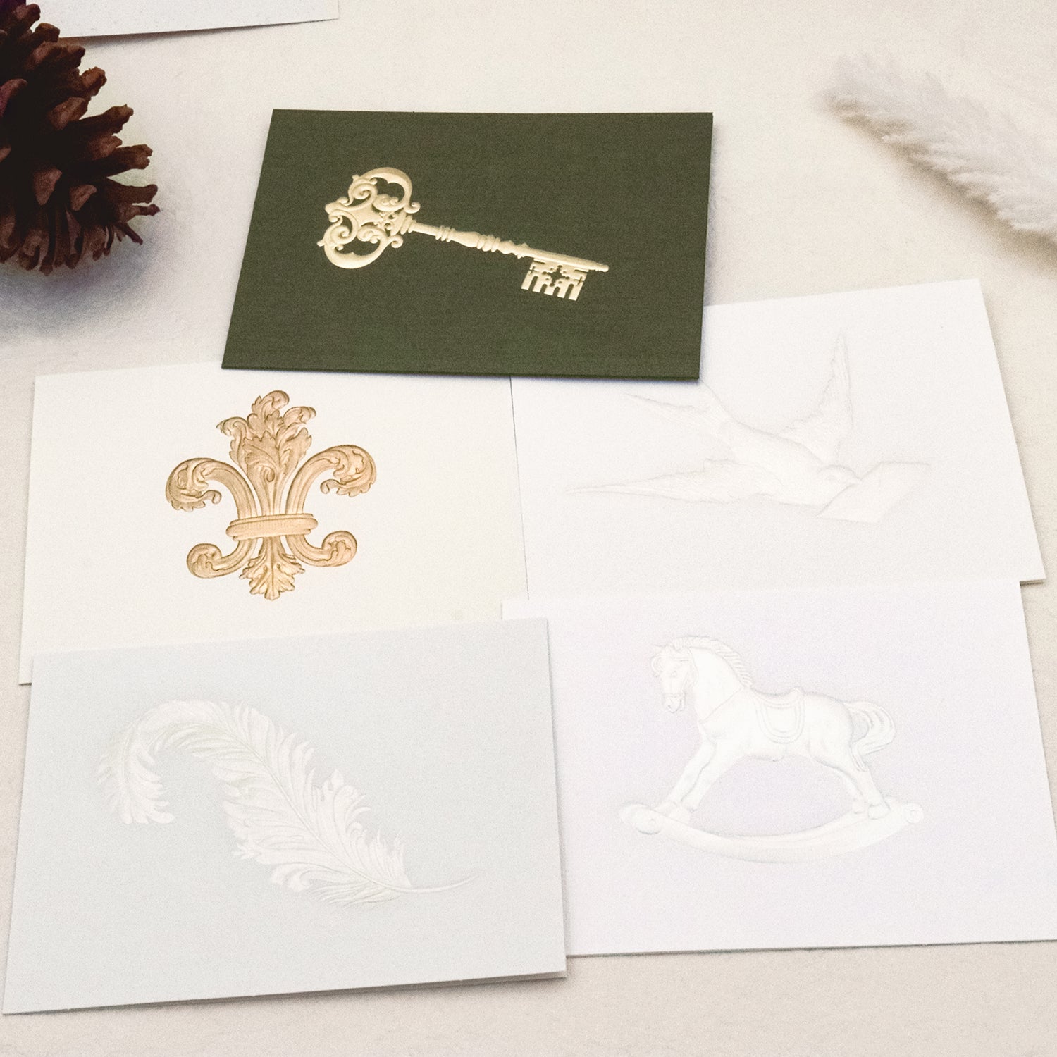 Stamprints Embossed Foil Greeting Card with Envelope 1
