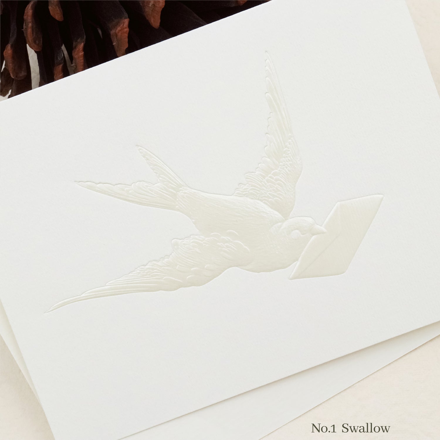 Stamprints Embossed Foil Greeting Card with Envelope Color 5 