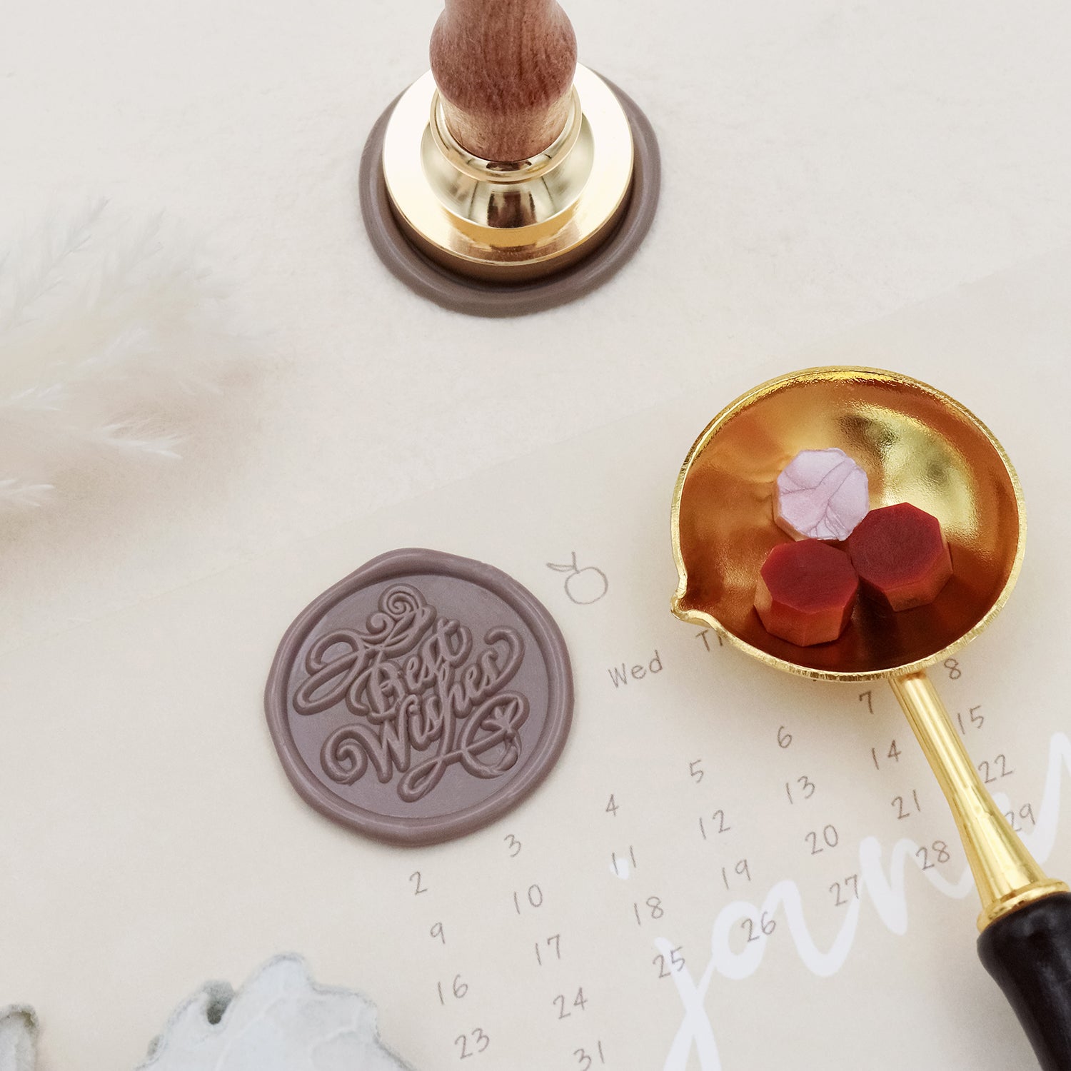 Stamprints Greeting Wax Seal Stamp 2