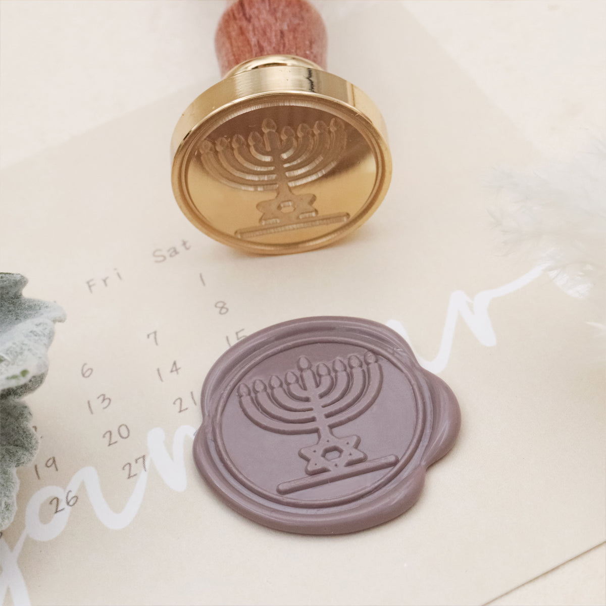 Stamprints Jewish Culture Wax Seal Stamp 1