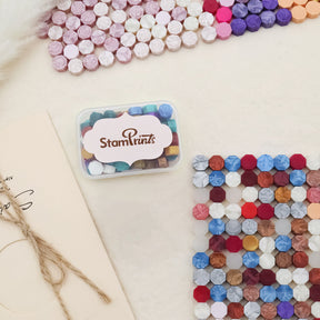 Stamprints Octagon Sealing Wax Beads 4