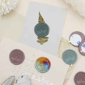Stamprints Tree of Life Self-adhesive Wax Seal Stickers 3