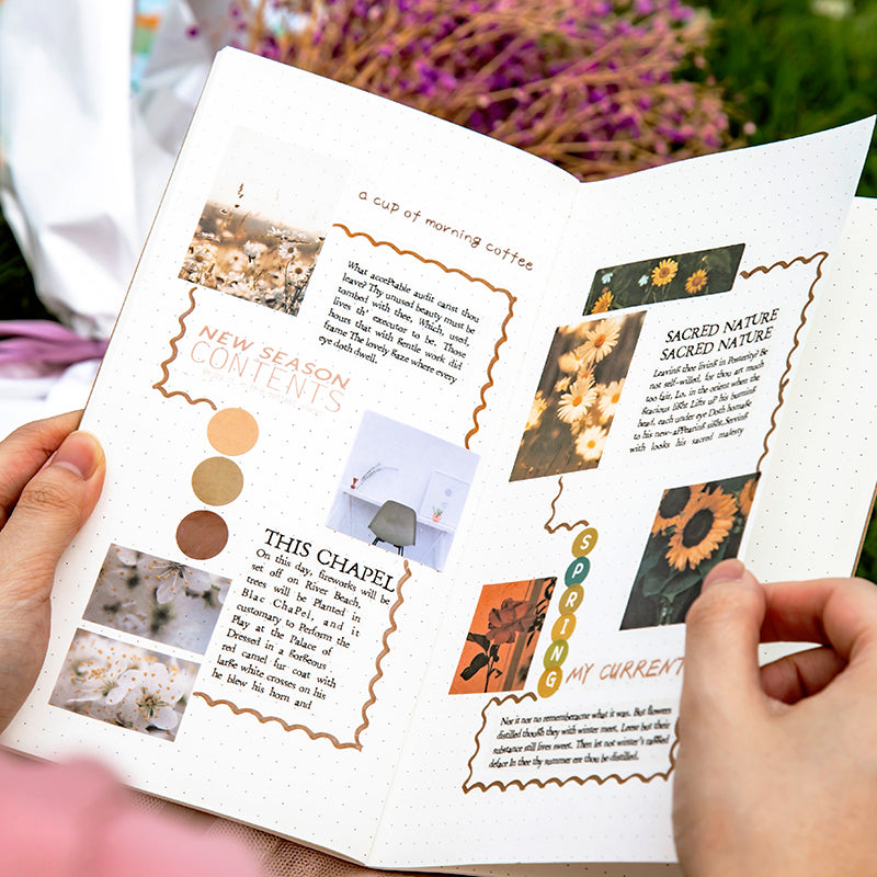 A Beautiful Day Message Note Washi Sticker Book b3