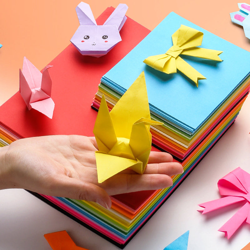 Hard Cardboard Colored Paper Origami Craft Paper - DIY | Stamprints