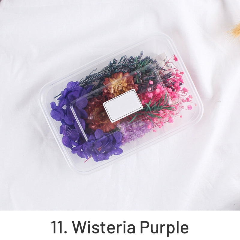 Air-Dried Real Flower Boxed Preserved Floral Material Pack sku-11