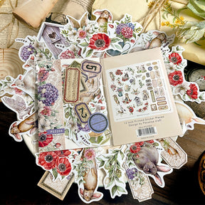 Animal And Plant Vintage Art Journal Stickers 2