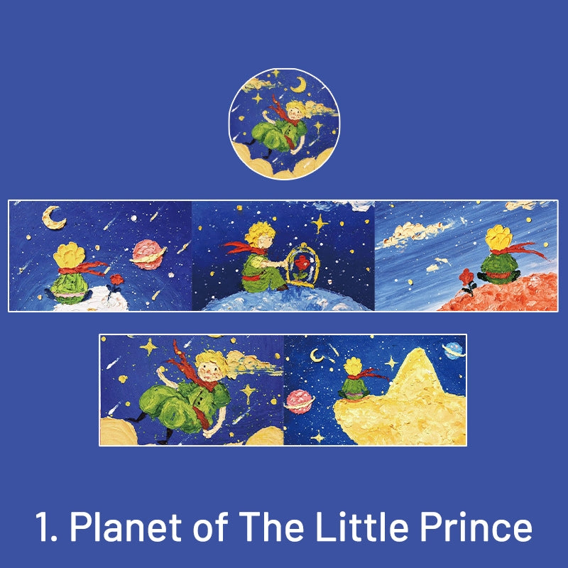 Beautiful Things The Little Prince Oil Painting Washi Tape sku-1