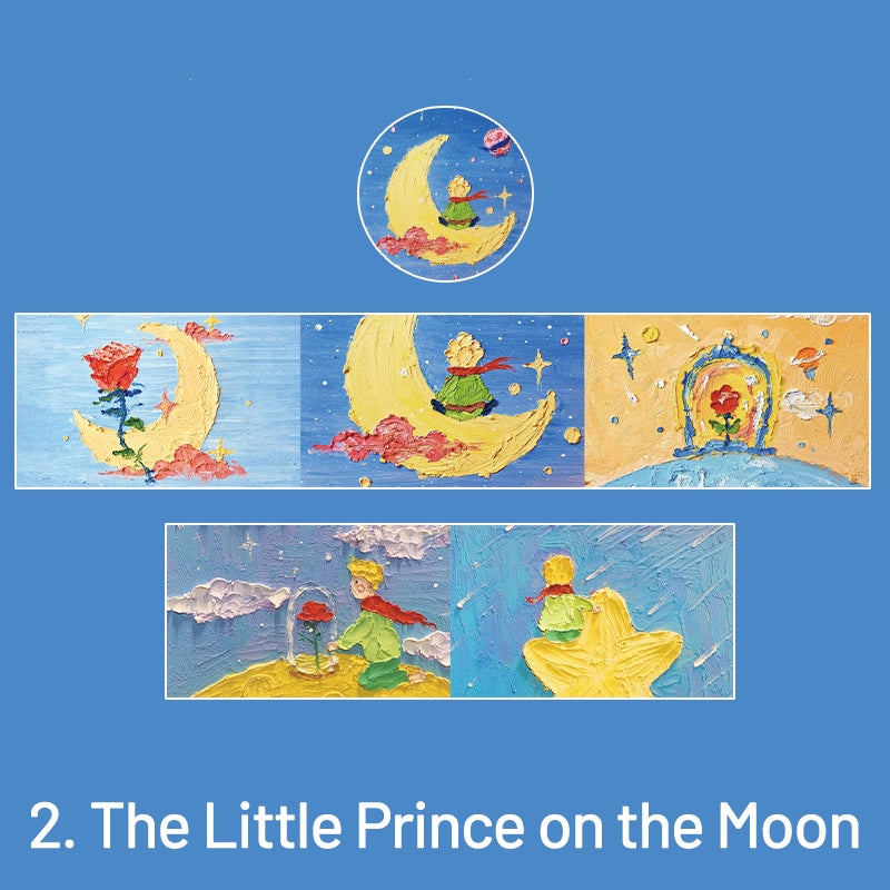 Beautiful Things The Little Prince Oil Painting Washi Tape sku-2