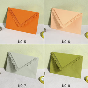 Birthday Wedding Invitation Openwork Triangle Envelope - Stamprints 5
