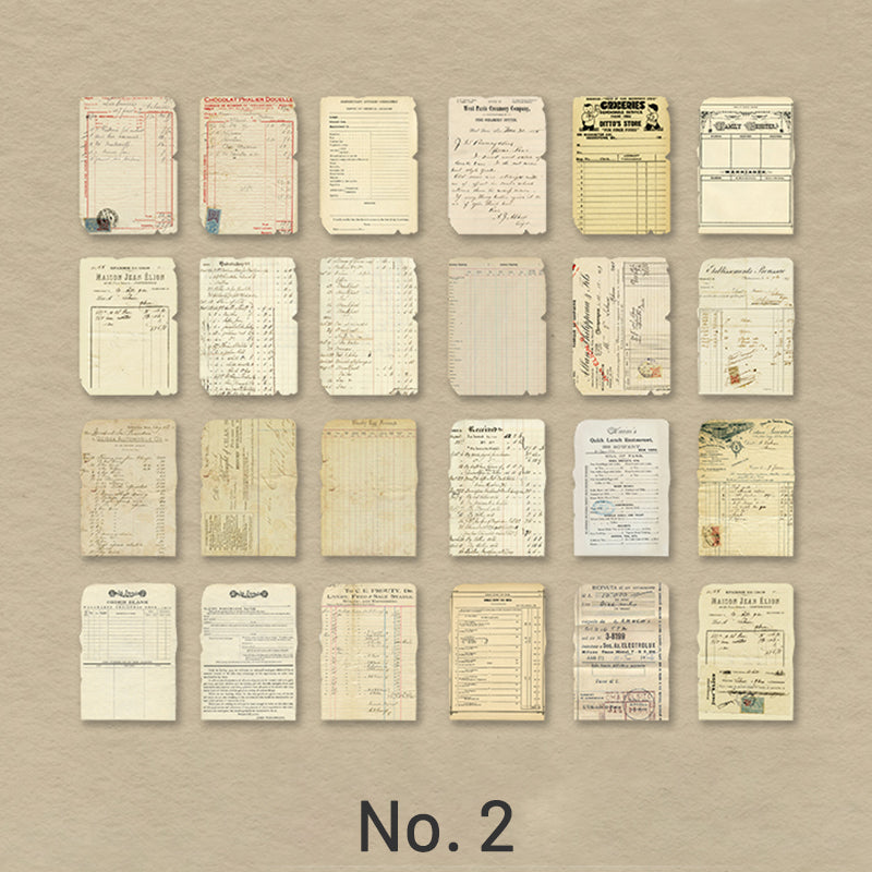 Book Collection Retro DIY Scrapbook Paper sku-1