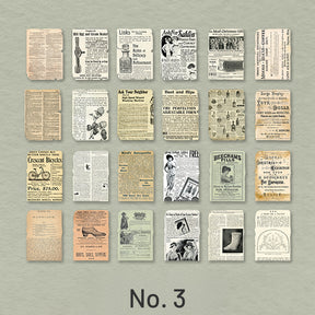 Book Collection Retro DIY Scrapbook Paper sku-3