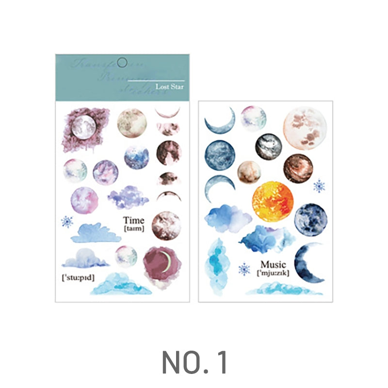 Breeze And Sweet Rain Stickers SKU Journal Stamprints 1