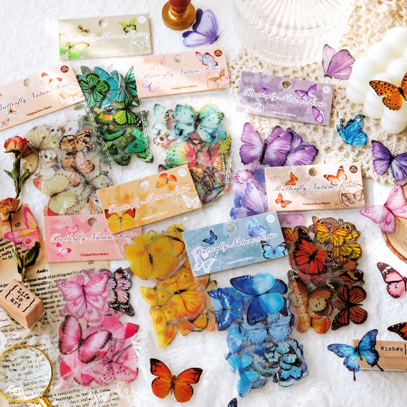 Butterfly PET Sticker Pack a