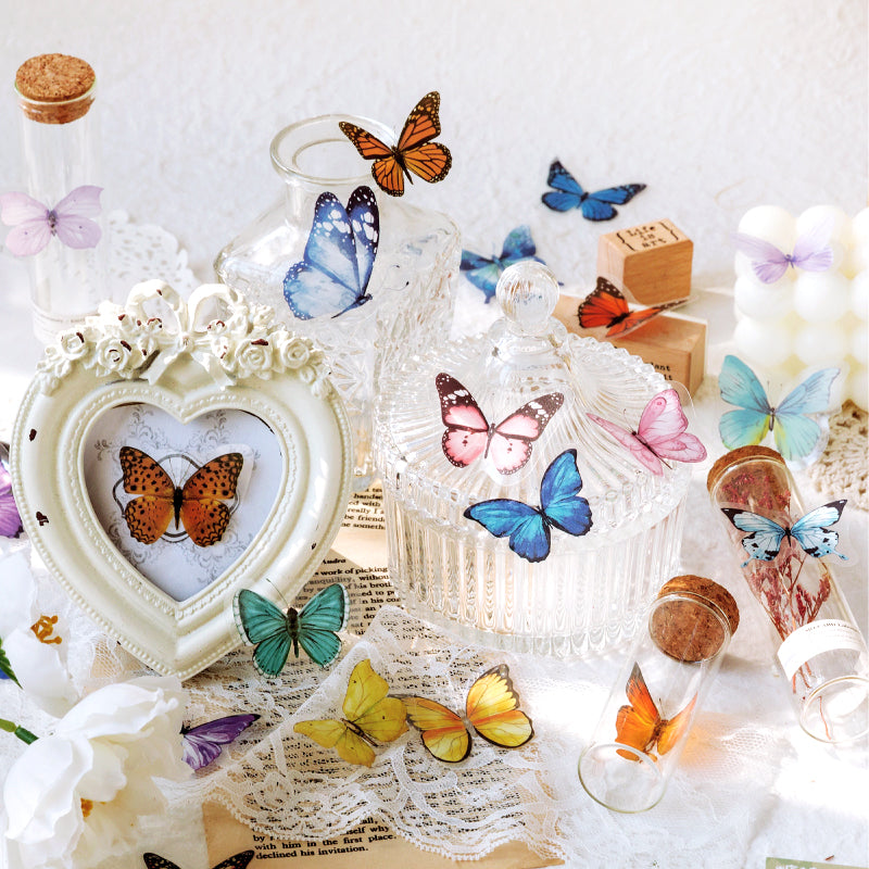 Butterfly PET Sticker Pack b2