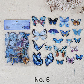 Butterfly Wings Specimen PET Sticker Pack sku-6
