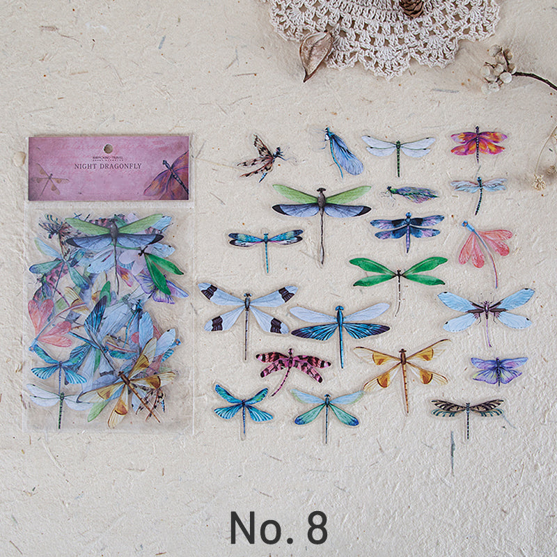 Butterfly Wings Specimen PET Sticker Pack sku-8