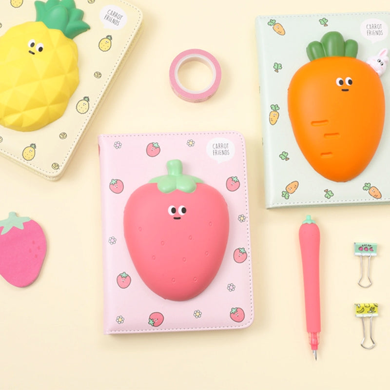 Cartoon Animal Fruit Stress Relief Notebook b
