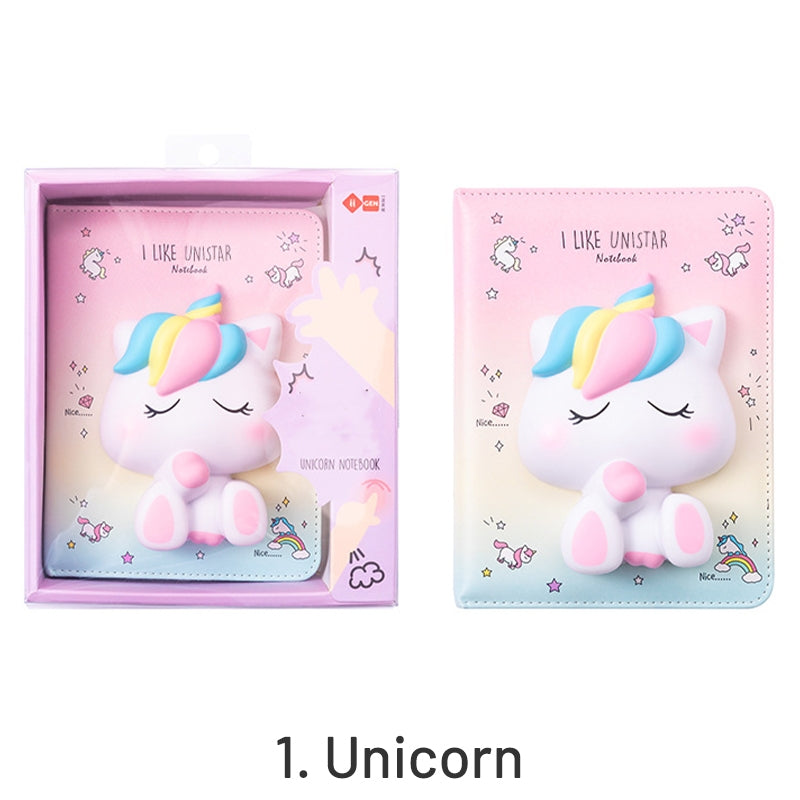 Cartoon Animal Fruit Stress Relief Notebook sku-1