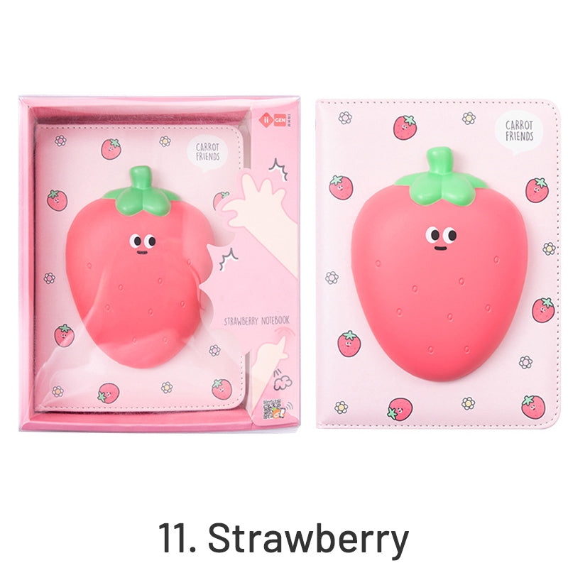 Cartoon Animal Fruit Stress Relief Notebook sku-11