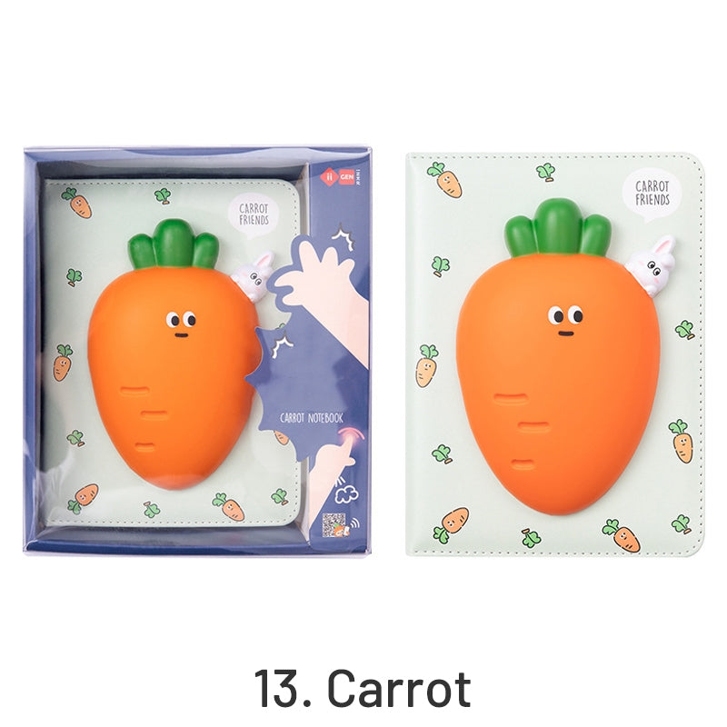 Cartoon Animal Fruit Stress Relief Notebook sku-13