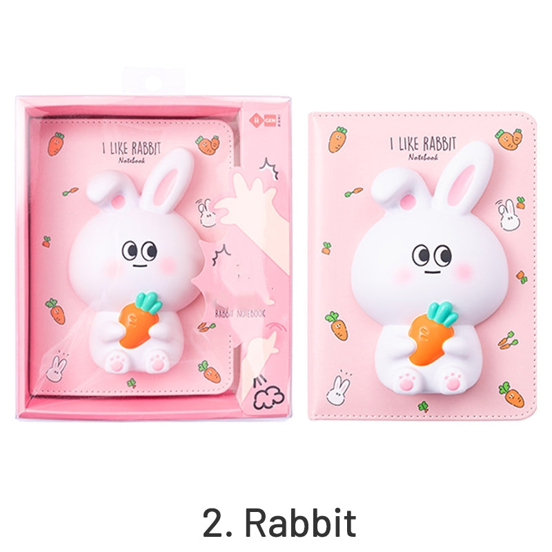 Cartoon Animal Fruit Stress Relief Notebook sku-2
