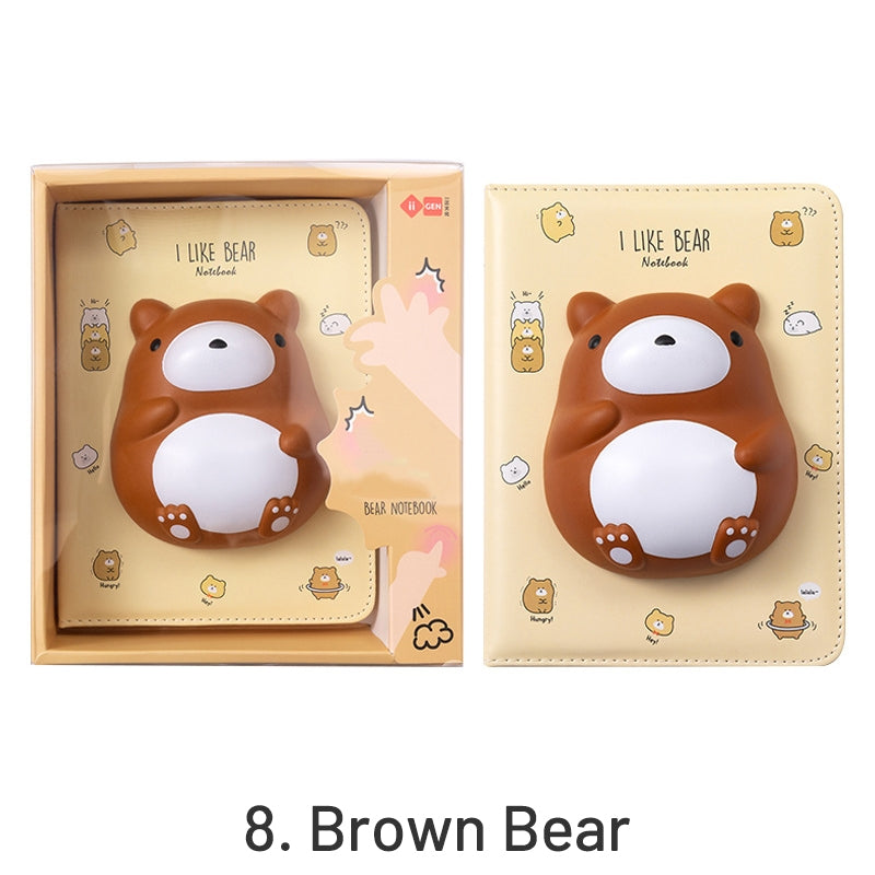 Cartoon Animal Fruit Stress Relief Notebook sku-8