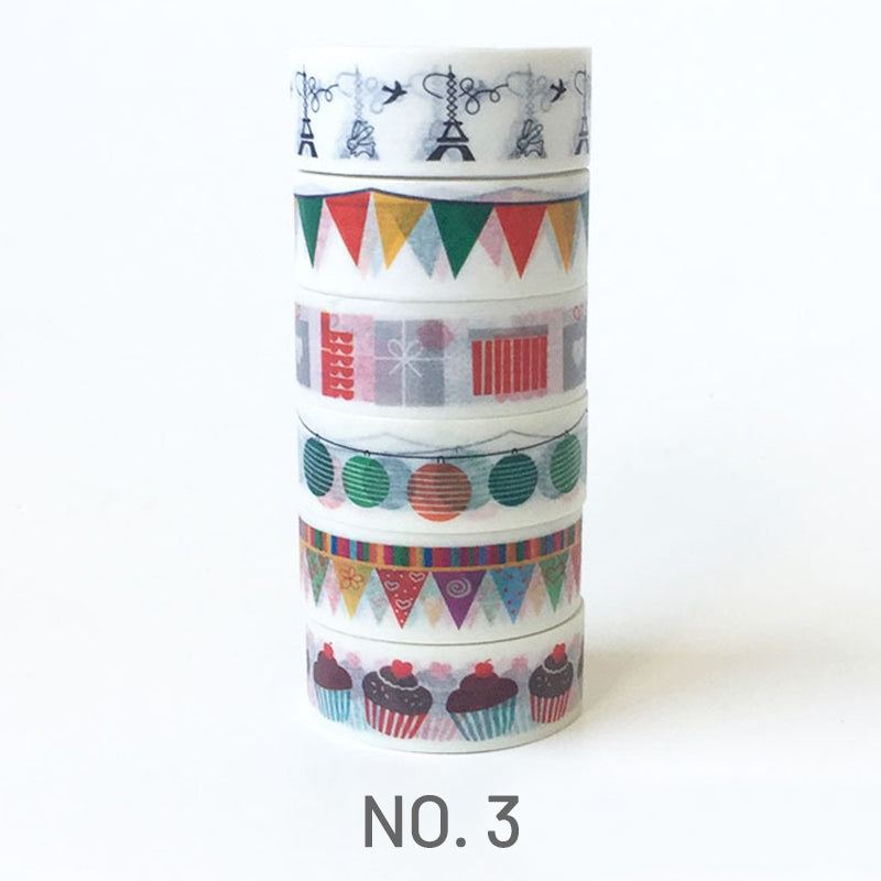 Christmas Cartoons Washi Tape sku-3