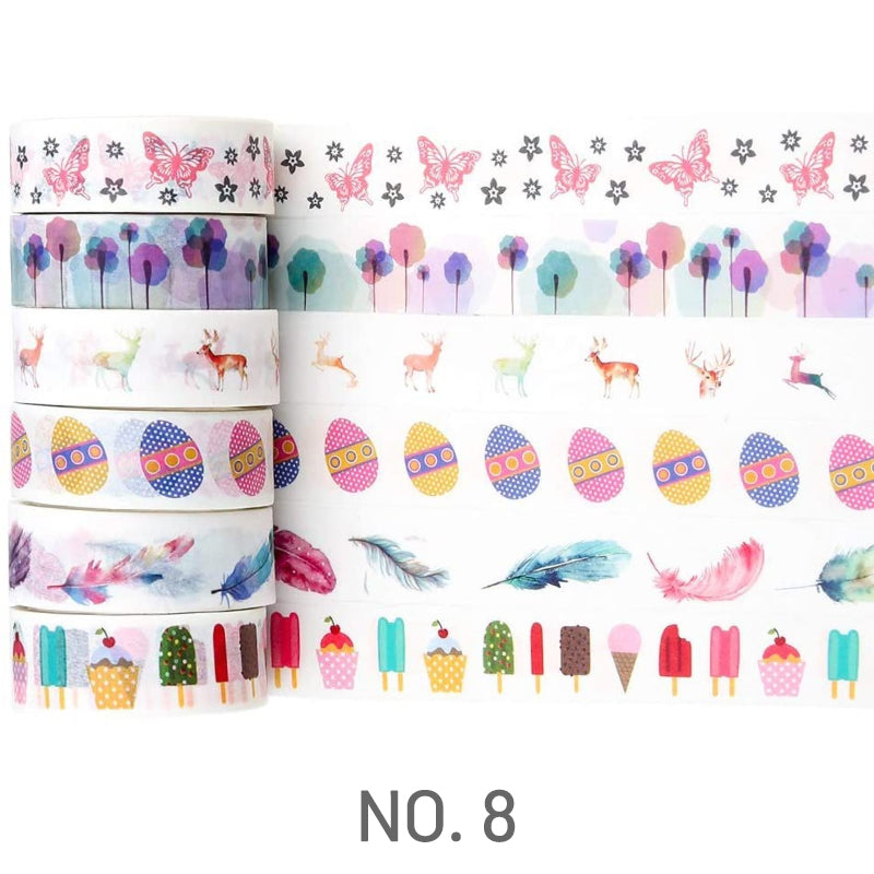 Christmas Cartoons Washi Tape sku-8