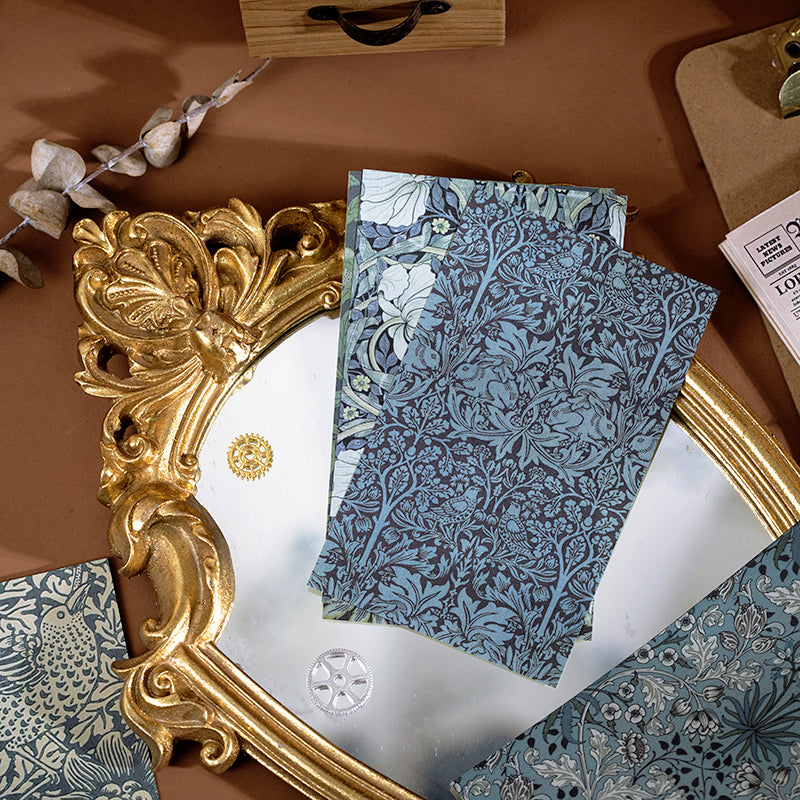 Classic William Morris Pattern Vintage Boxed Decorative Paper b