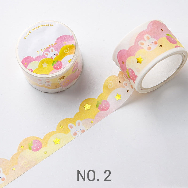 Cloud Dream Bronzing And Paper Tape 1