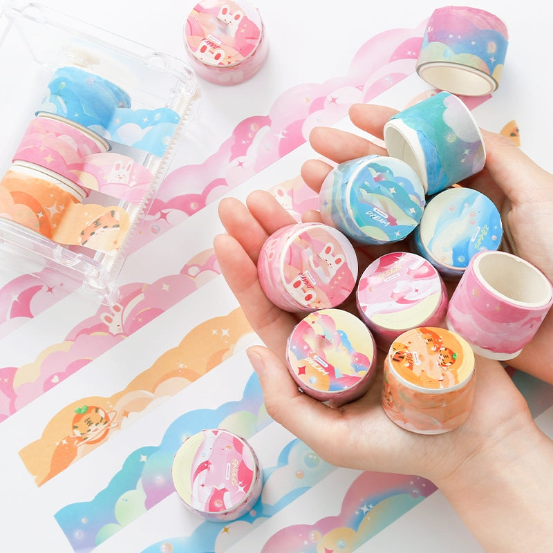 Colorful Clouds Scenery Washi Tape b2