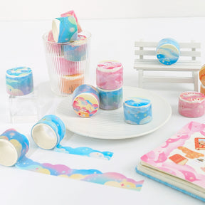 Colorful Clouds Scenery Washi Tape b3