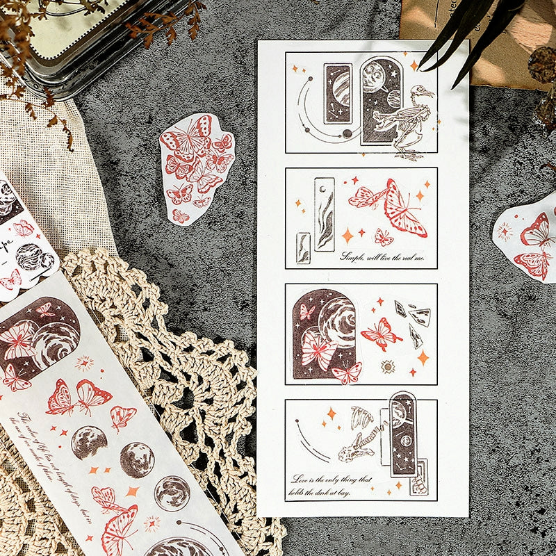 Cosmic Stars Series Tape - Journal - Stamprints 3