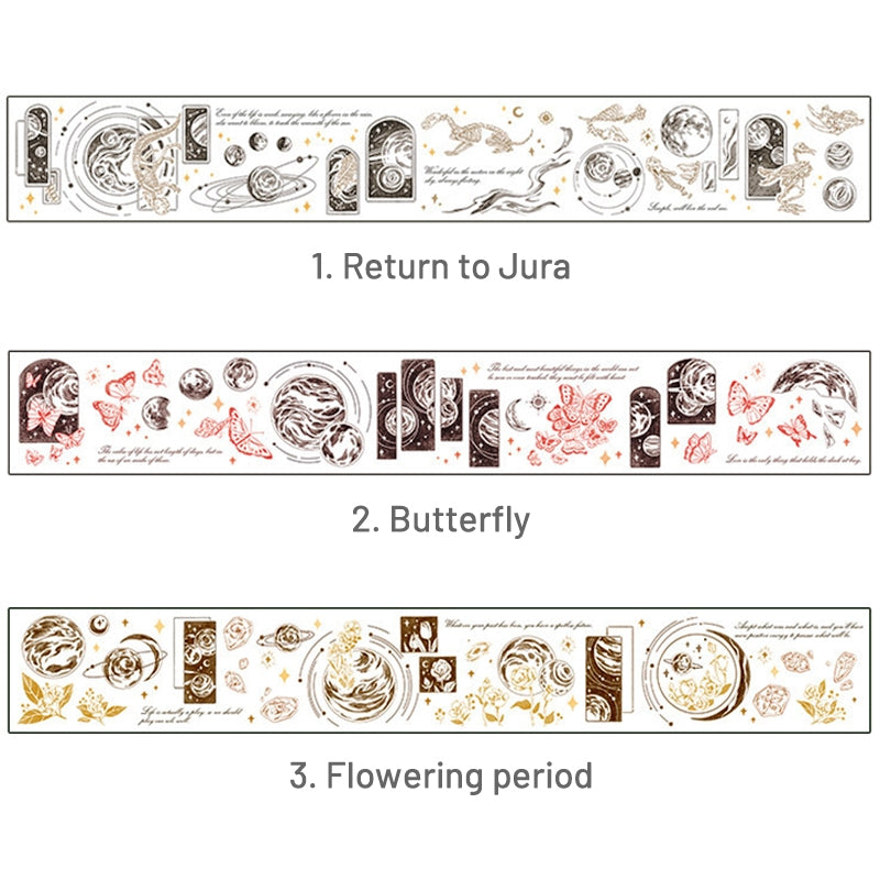 Cosmic Stars Series Tape - Journal - Stamprints 4