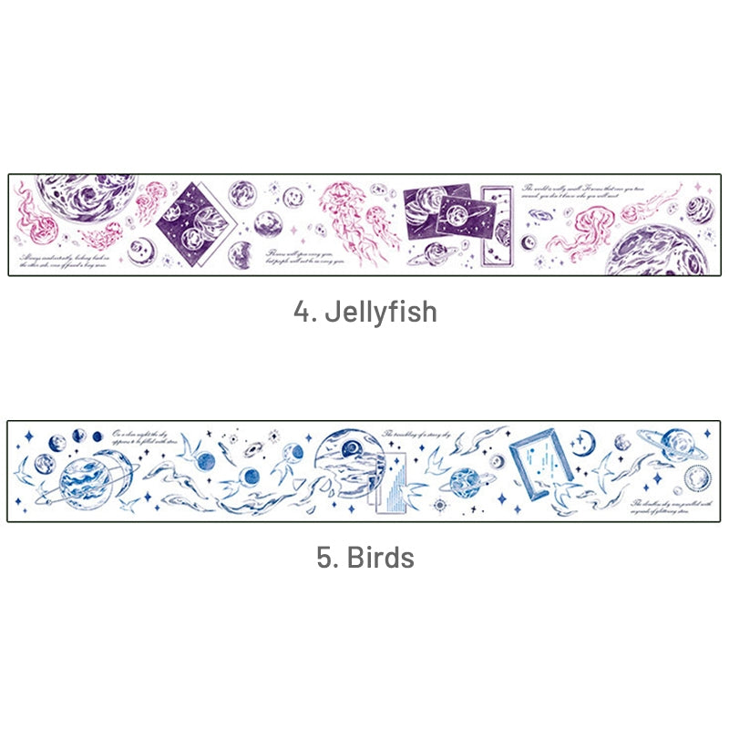 Cosmic Stars Series Tape - Journal - Stamprints 5