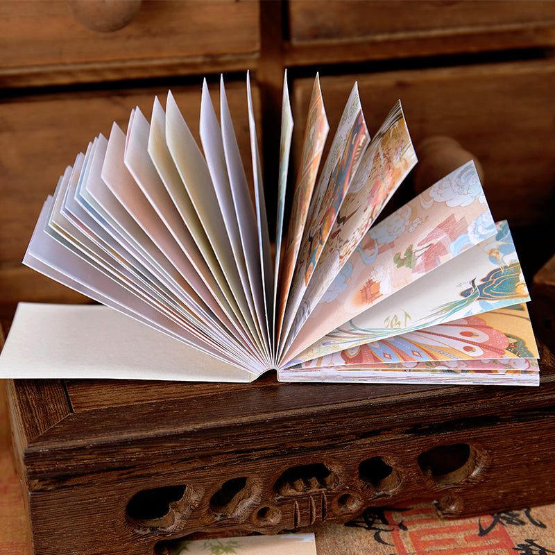 Creative Traditional Chinese Style Beauties Washi Sticker Book c