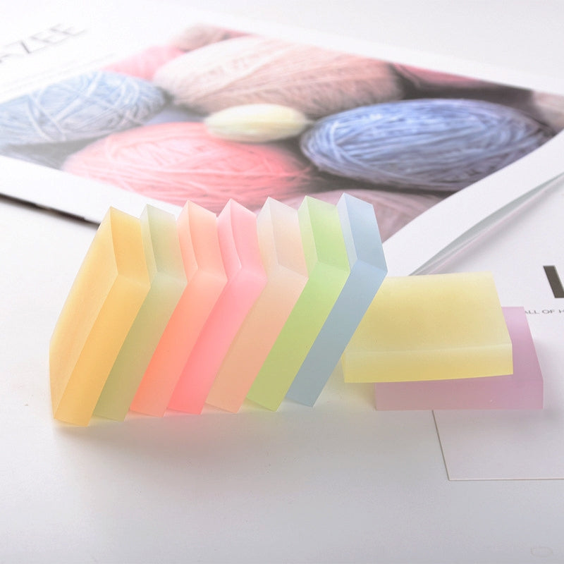 Crystal Translucent DIY Rubber Brick 1