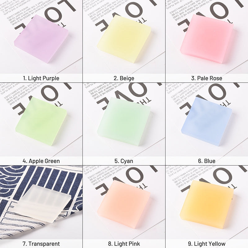 Crystal Translucent DIY Rubber Brick sku