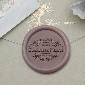 Custom Logo Wax Seal Stamp - Style 14-2
