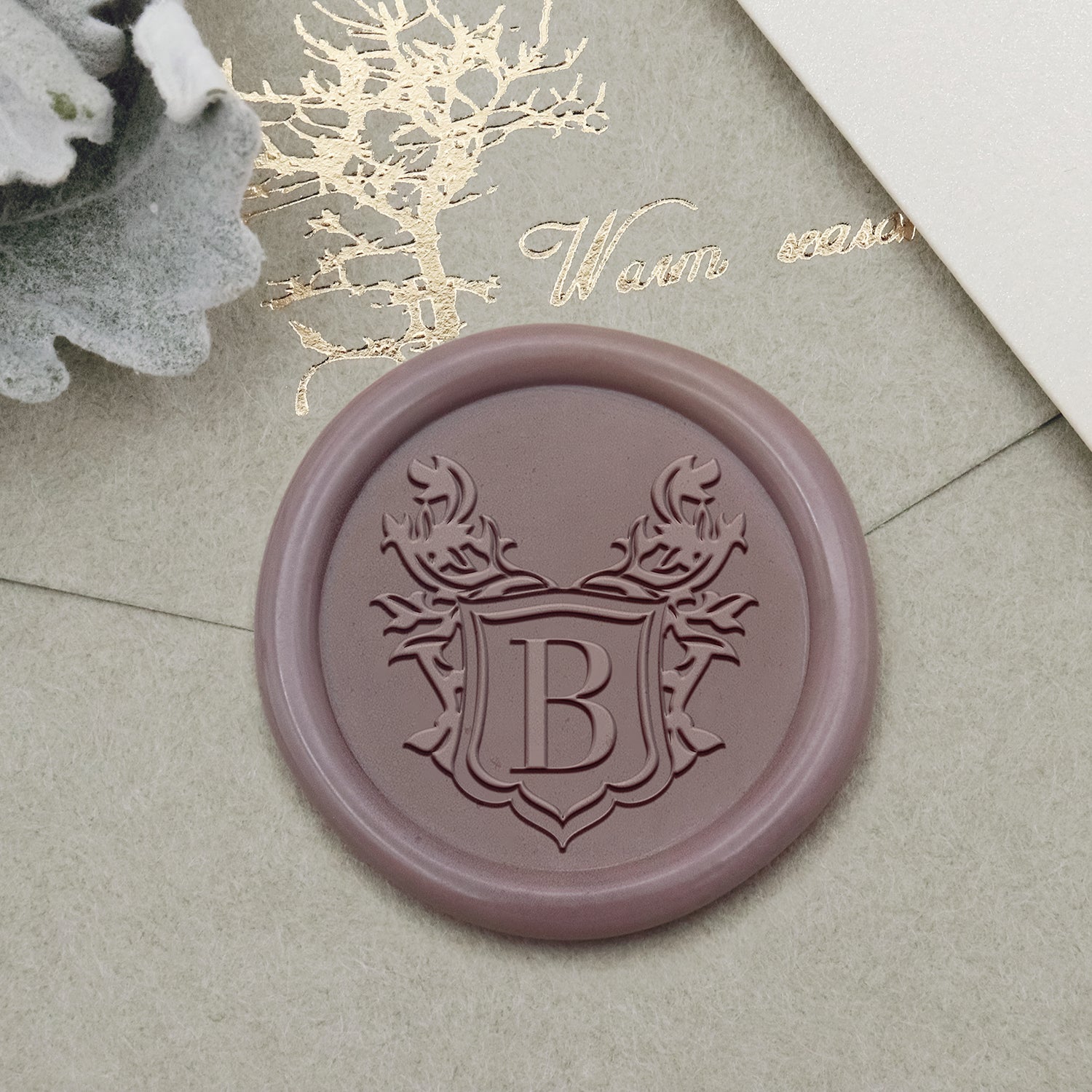 Custom Logo Wax Seal Stamp - Style 5-2